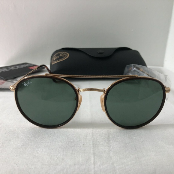 Used Ray-Ban Double Bridge Rounds - Picture 3 of 7